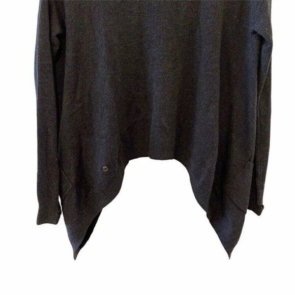 Lululemon open Cardigan Sweater Gray Cashmere 6 - Picture 7 of 9